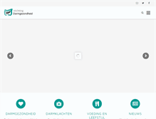 Tablet Screenshot of darmgezondheid.nl